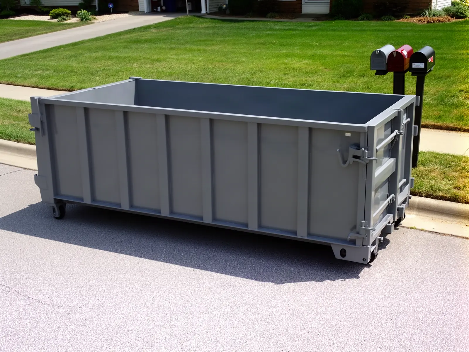 Roll-off dumpster from GR & Sons Dumpster Rental in Montgomery, AL